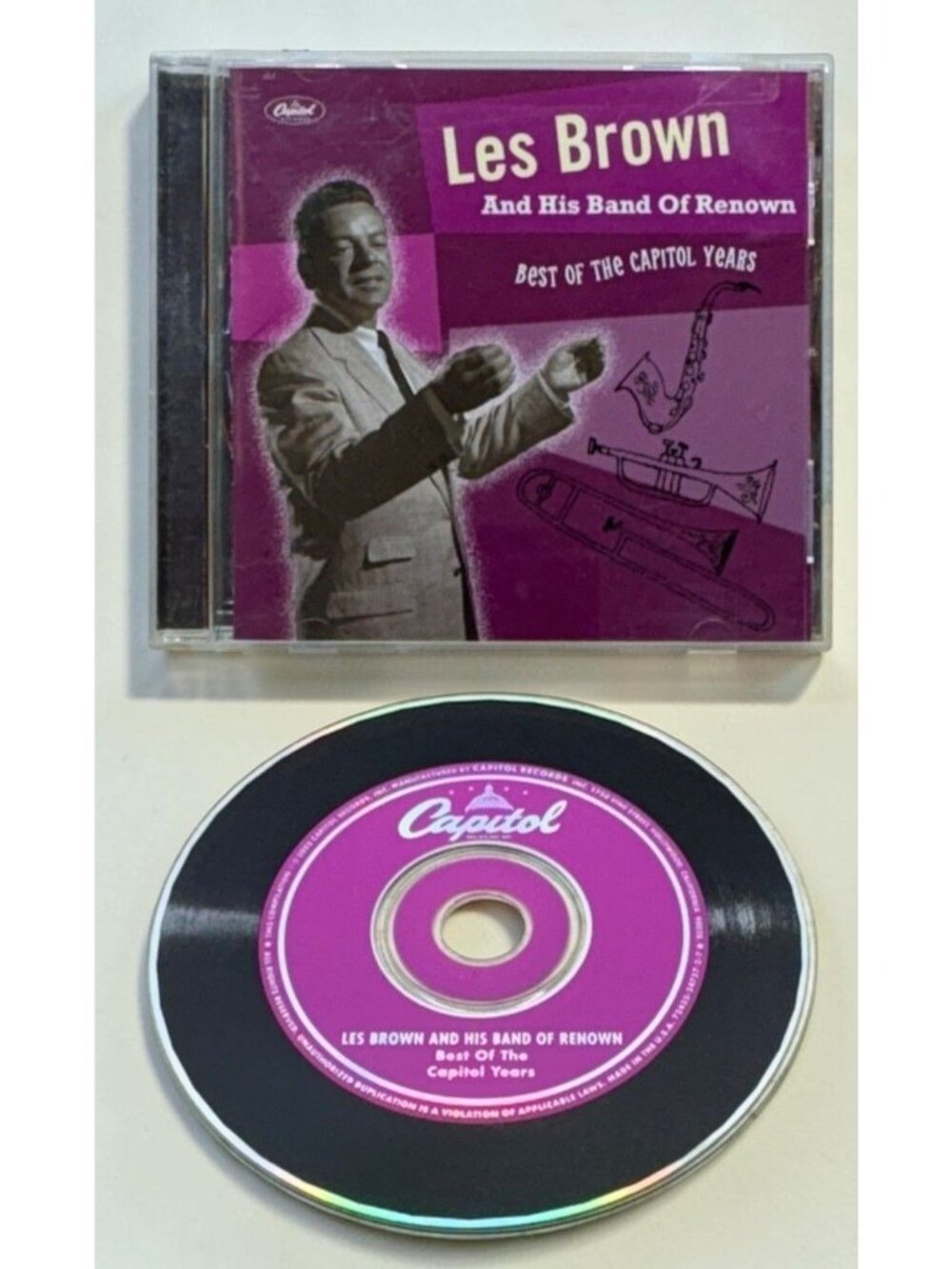 Les Brown and His Band of Renown CD Best of the Capitol Years 2002 Jazz Swing